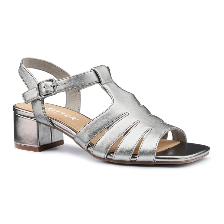 Hotter Portofino II Sandals Pewter