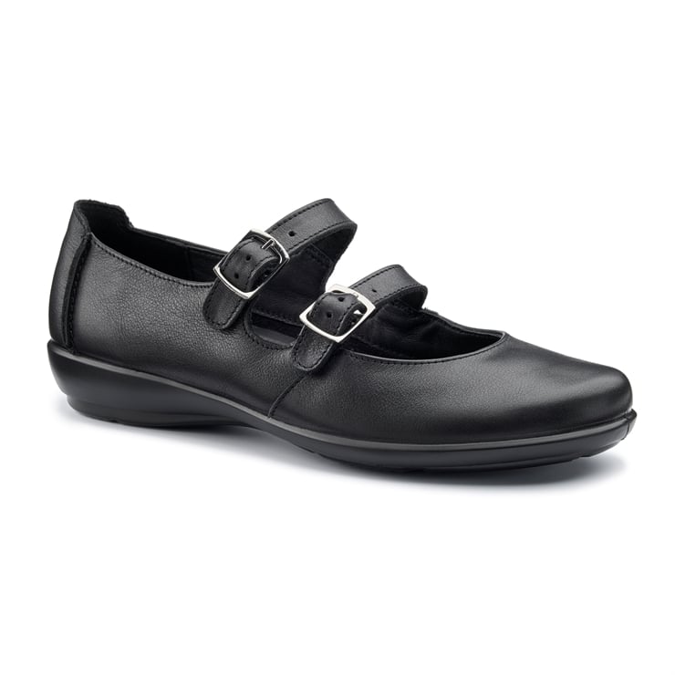 Hotter Promise Shoes Black