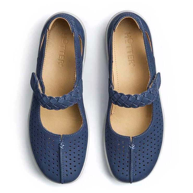 Hotter Quake II Shoes French Navy