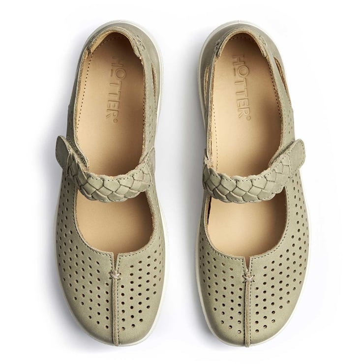 Hotter Quake II Shoes Moss