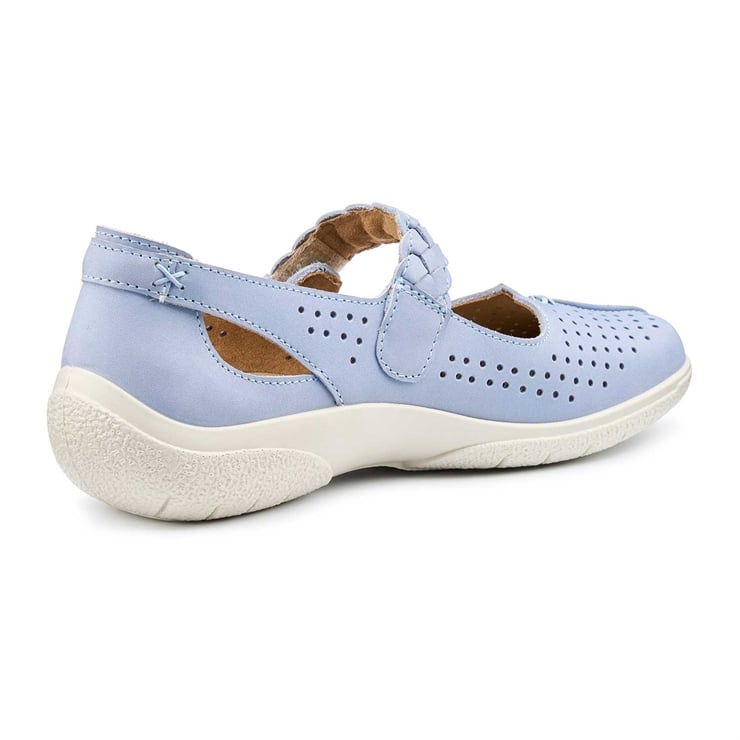 Hotter Quake II Shoes Soft Blue