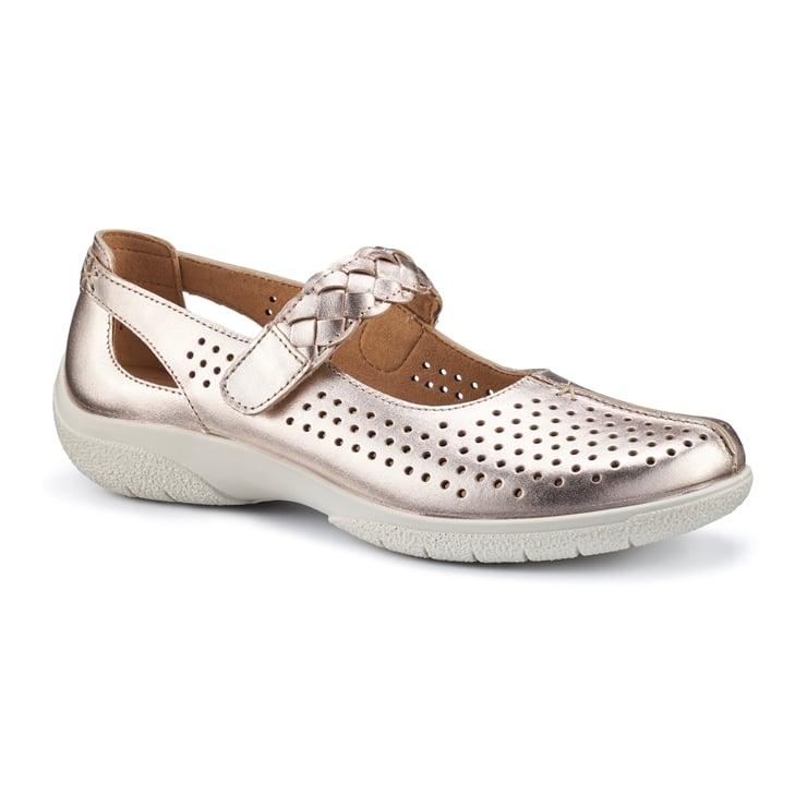 Hotter Quake II Shoes Soft Gold