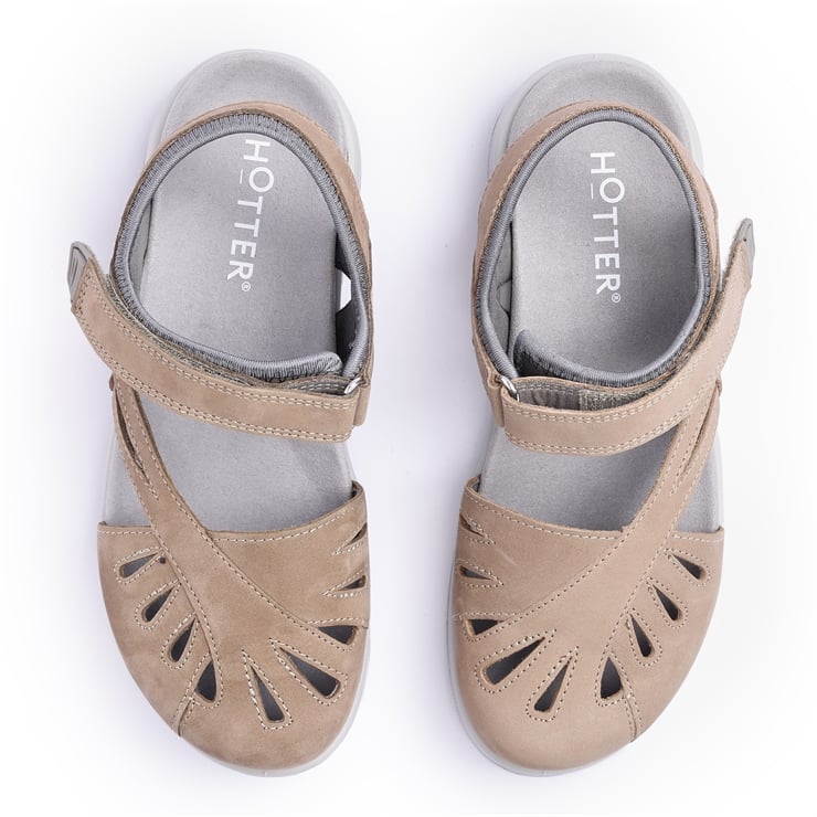 Hotter Quest Sandals Moss