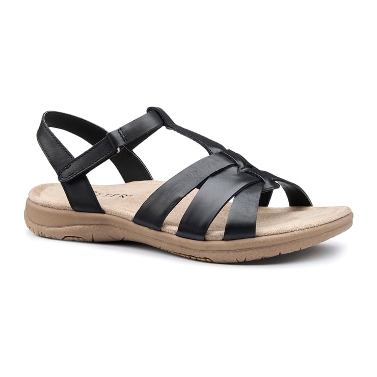Hotter Rainer Sandals Black