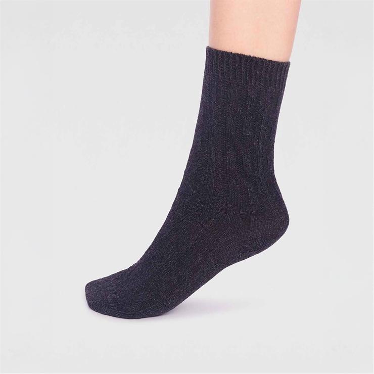 hotter Rebekah Cotton Socks Grey