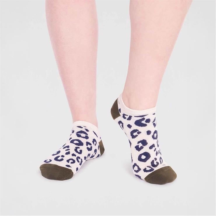 Hotter Reese Trainer Socks Cream