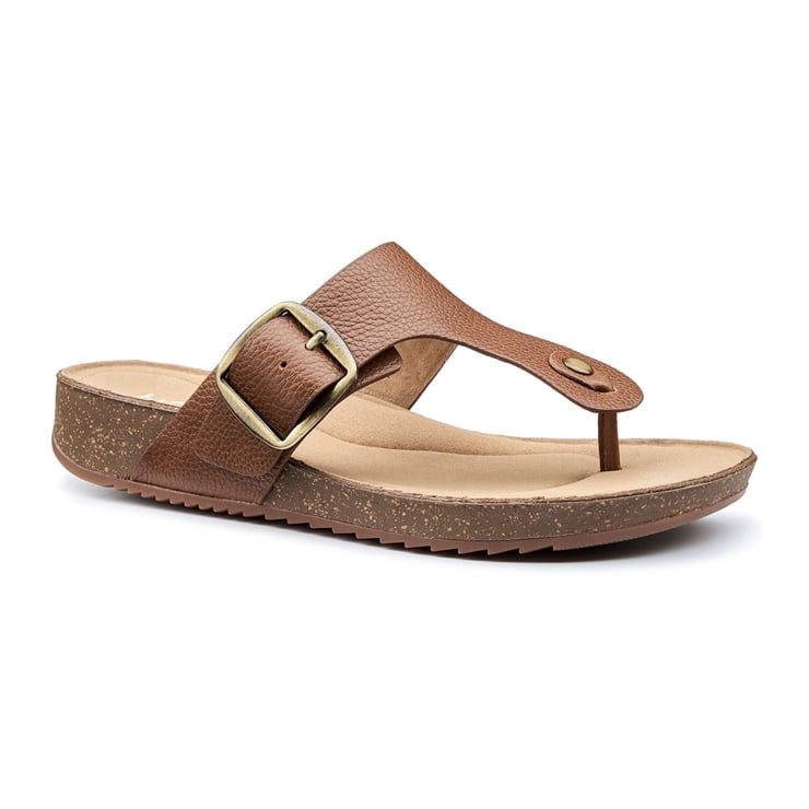 Hotter Resort Sandals Rich Tan