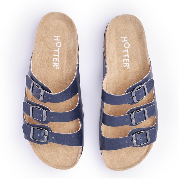 Hotter Reva Sandals Navy