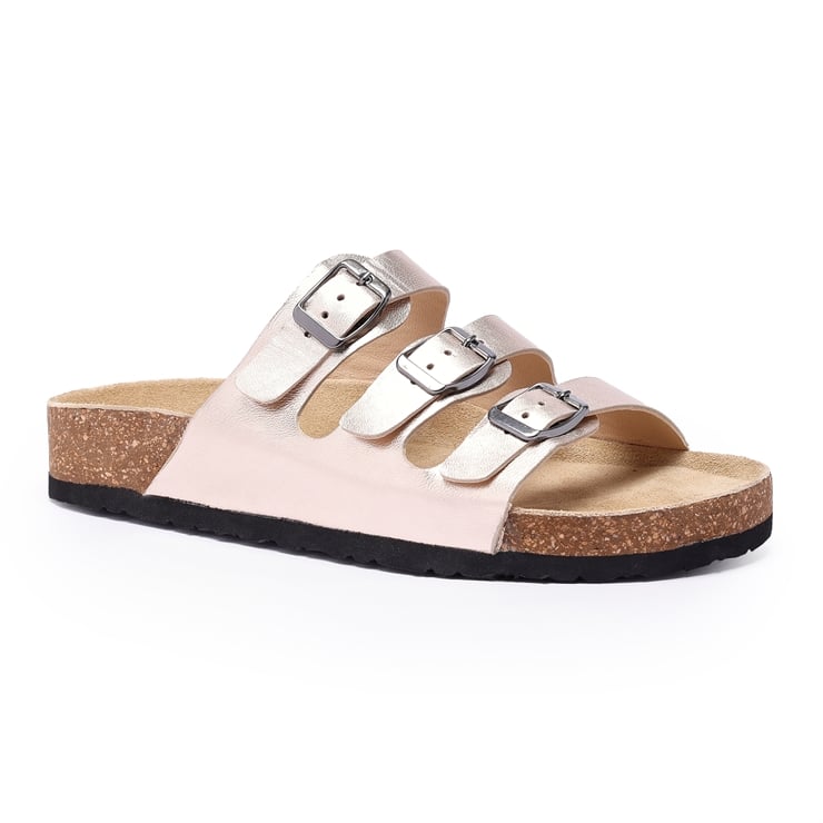 Hotter Reva Sandals Platinum