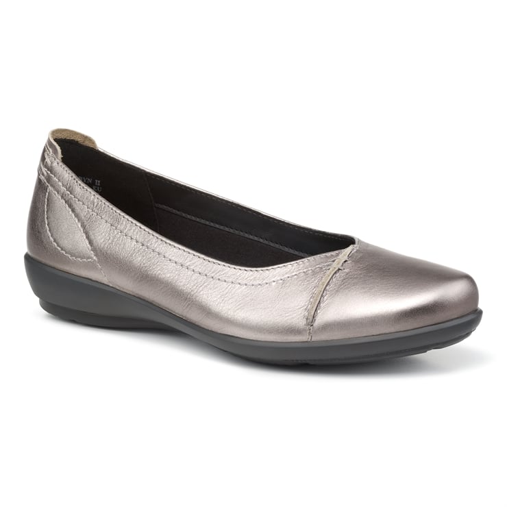 Hotter Robyn II Shoes Pewter Metallic