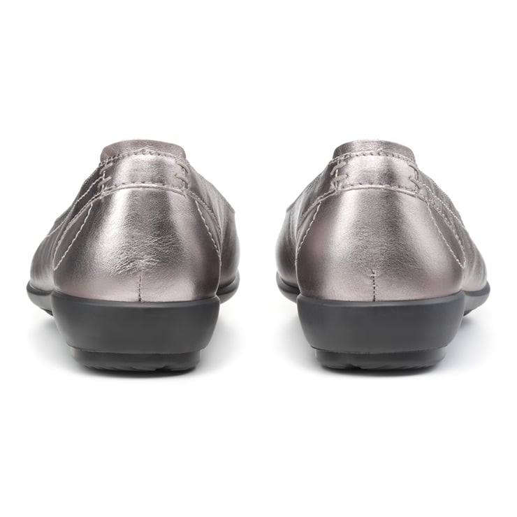 Hotter Robyn II Shoes Pewter Metallic