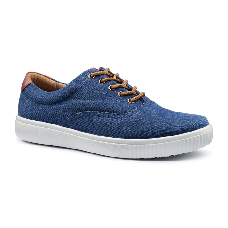 Hotter Rowan Shoes Dark Denim