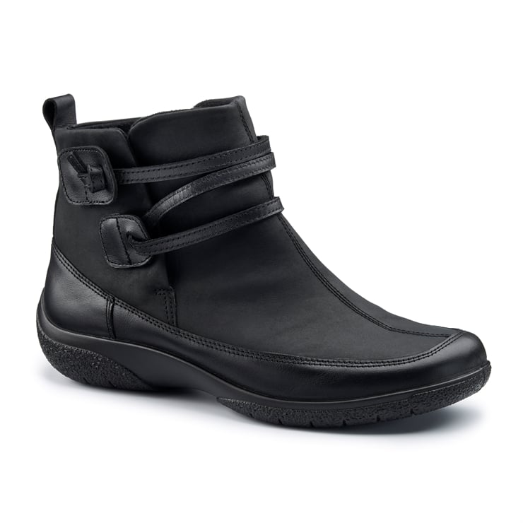 Hotter Rumble Boots Black