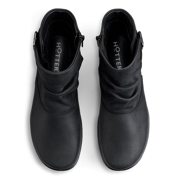 Hotter Rumour Boots Black