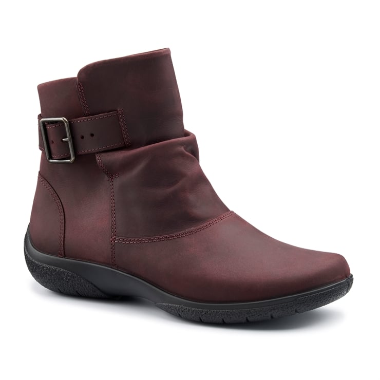 Hotter Rumour Boots Maroon