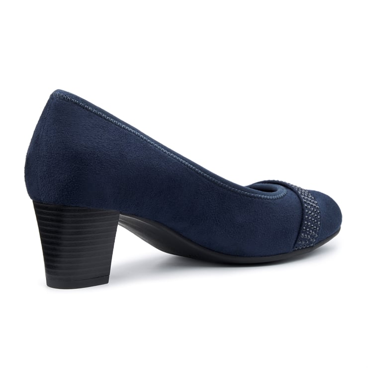 Hotter Salsa Heels Navy