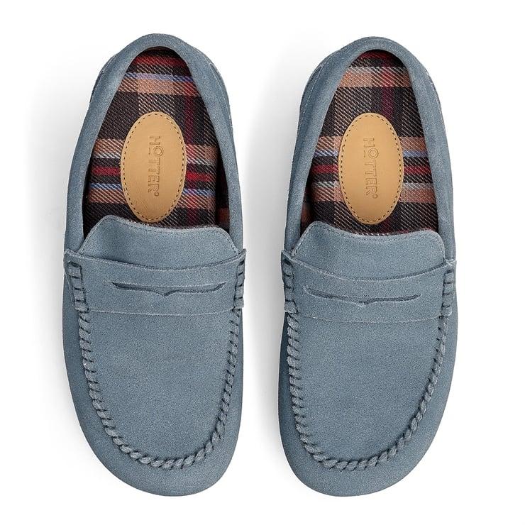 Hotter Serene Slippers Aquatic Blue