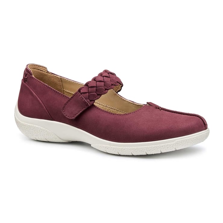 Hotter Shake II Shoes Maroon