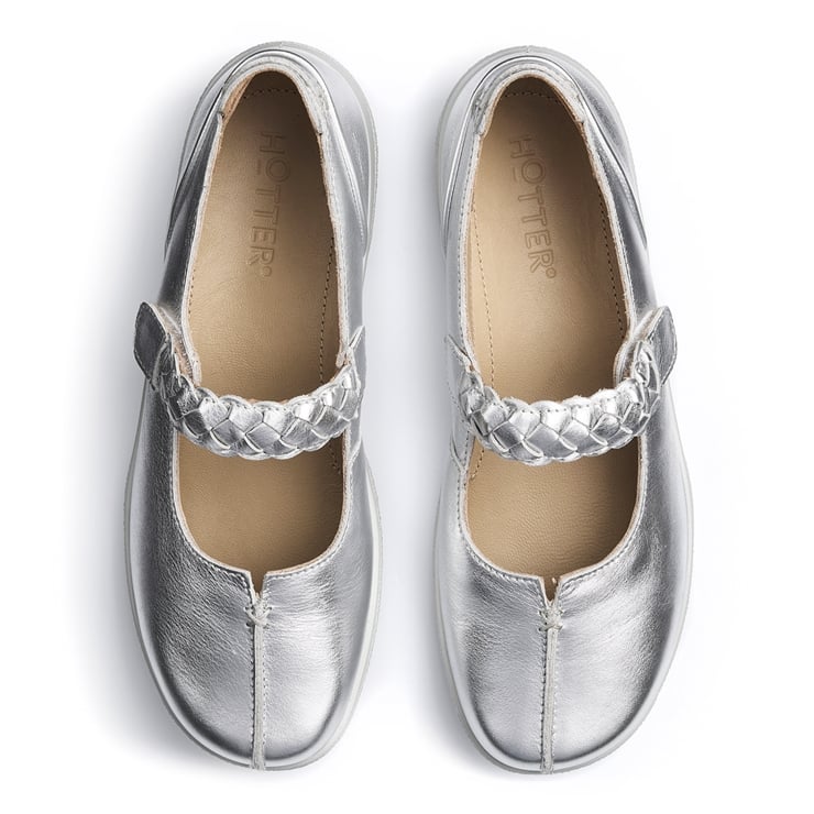 Hotter Shake II Shoes Silver