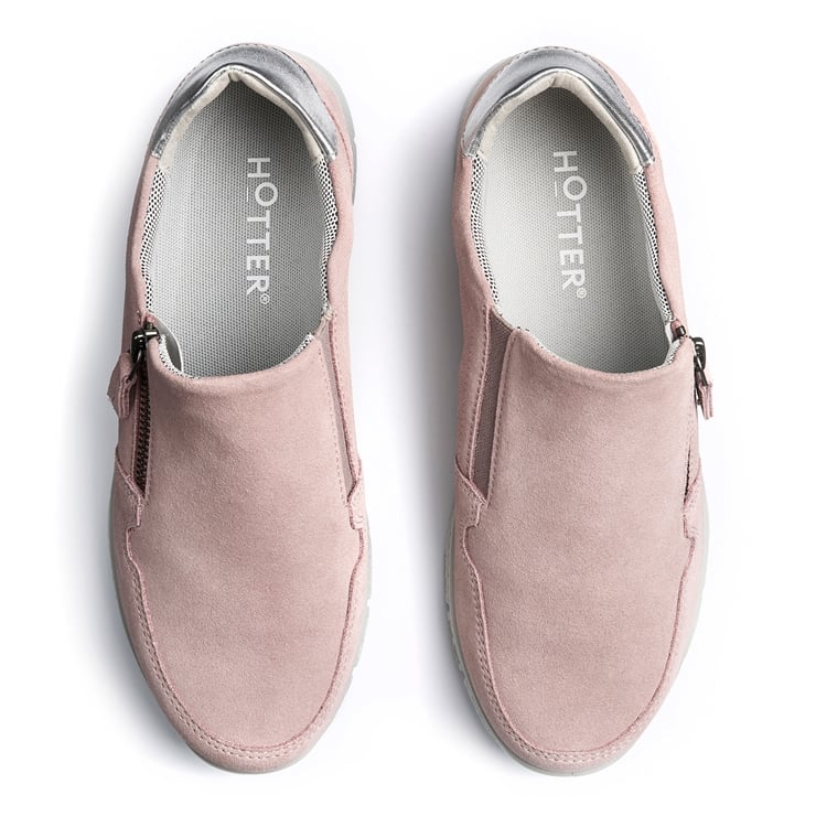 Hotter Skyla Trainers Light Mink