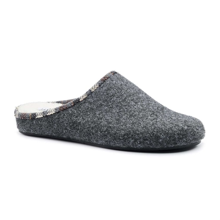 Hotter Snooze Slippers Grey