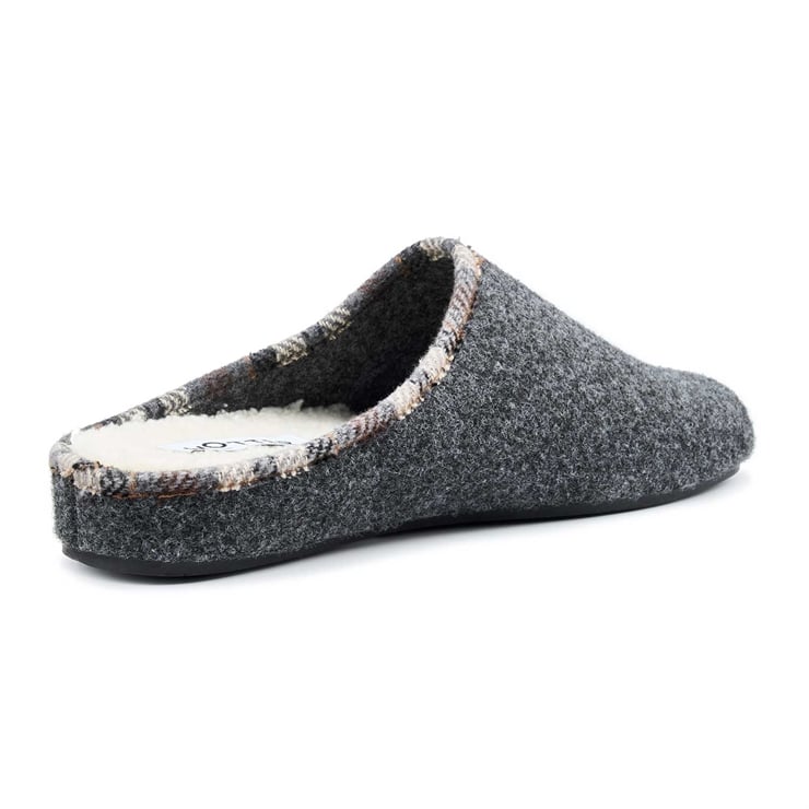Hotter Snooze Slippers Grey