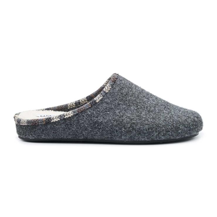 hotter Snooze Slippers Grey