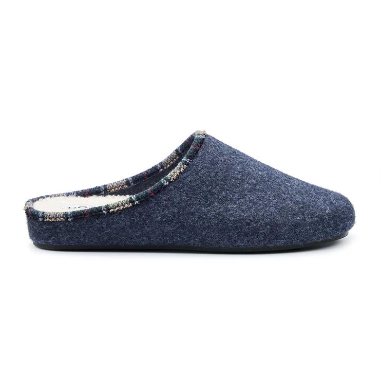 hotter Snooze Slippers Navy