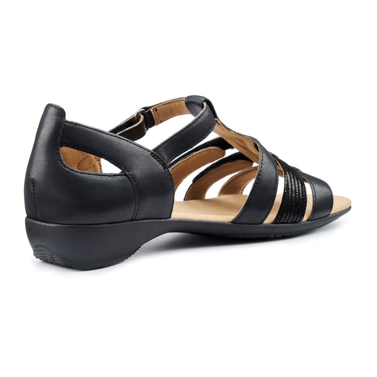 Hotter Solei Sandals Black Multi