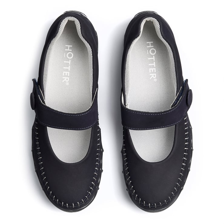 Hotter Spin Shoes Navy