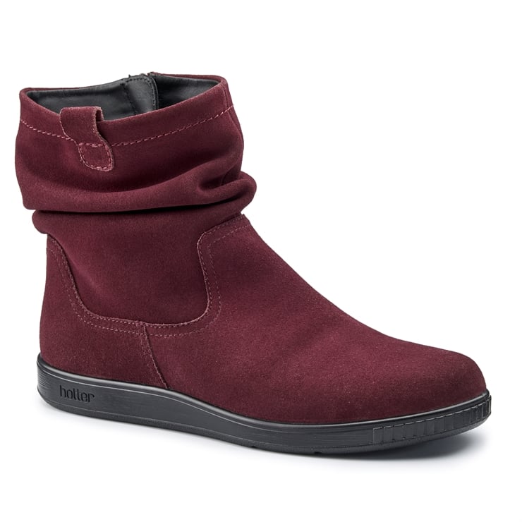 Hotter Sprite Boots Maroon