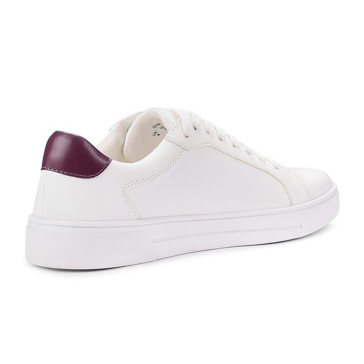 Hotter Star Trainers White / Soft Gold