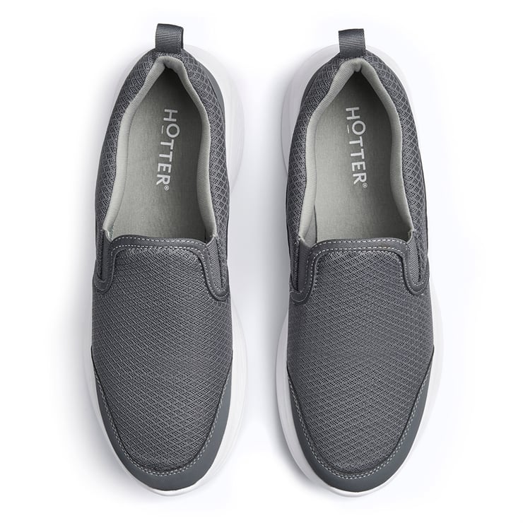 Hotter Striker Trainers Grey