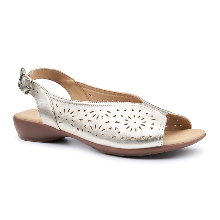 Hotter Sunrise Sandals Soft Gold