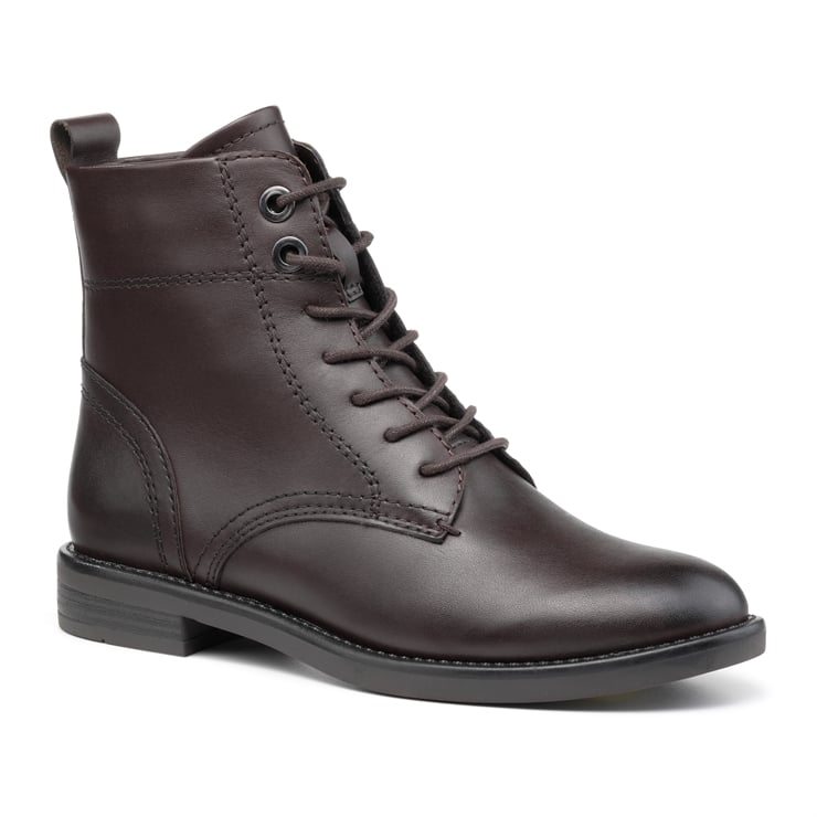 Hotter Surrey Boots Brown
