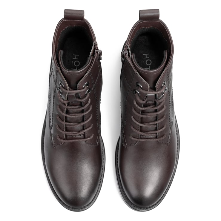 Hotter Surrey Boots Brown