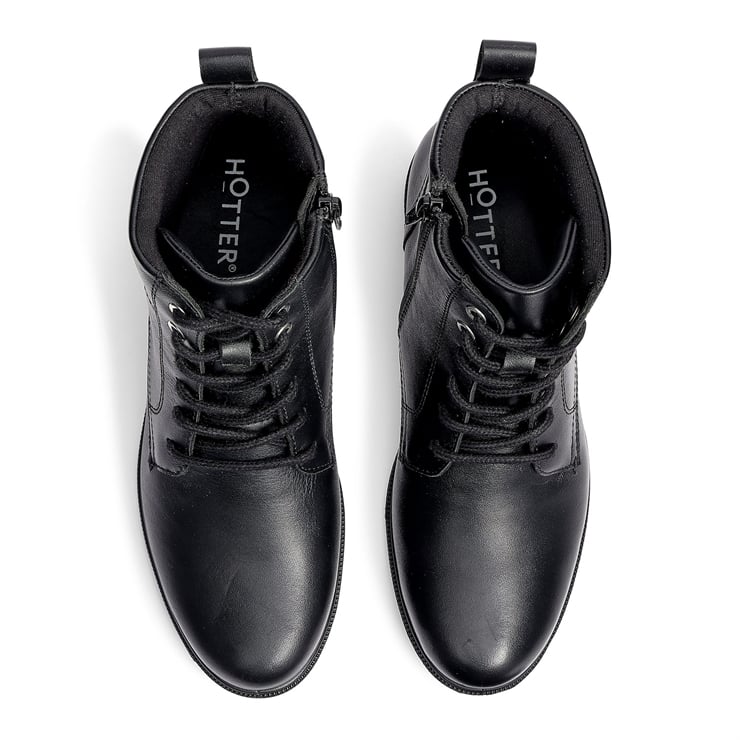 Hotter Surrey II Boots Black