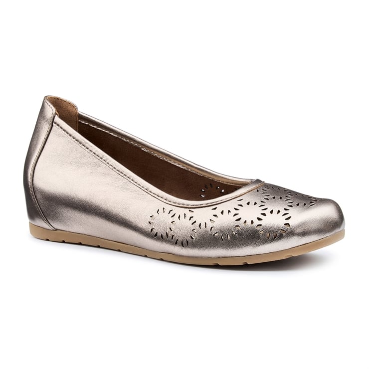 Hotter Swan Shoes Rose Gold