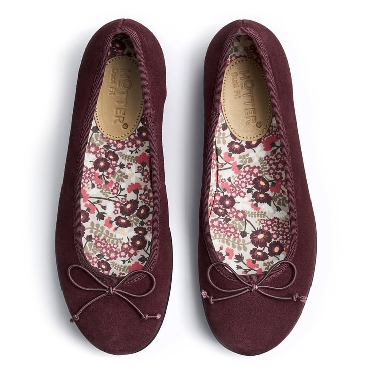 Hotter Sweetie Slippers Maroon