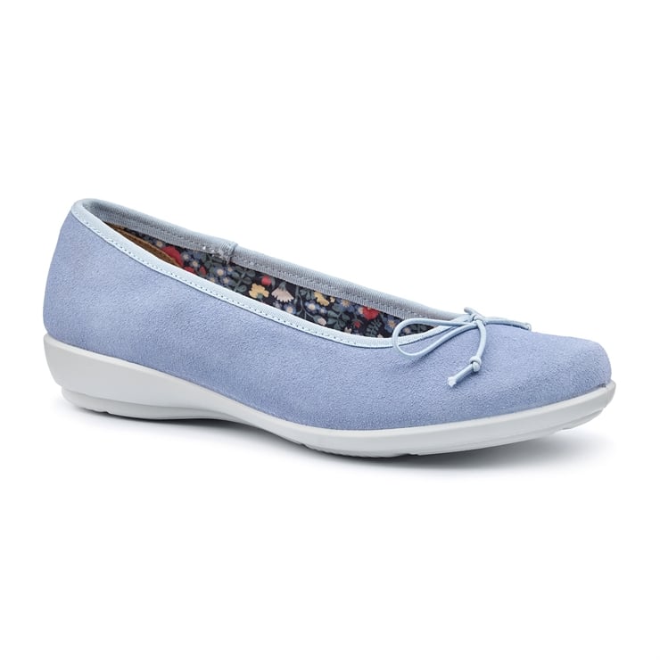 Hotter Sweetie Slippers Soft Blue
