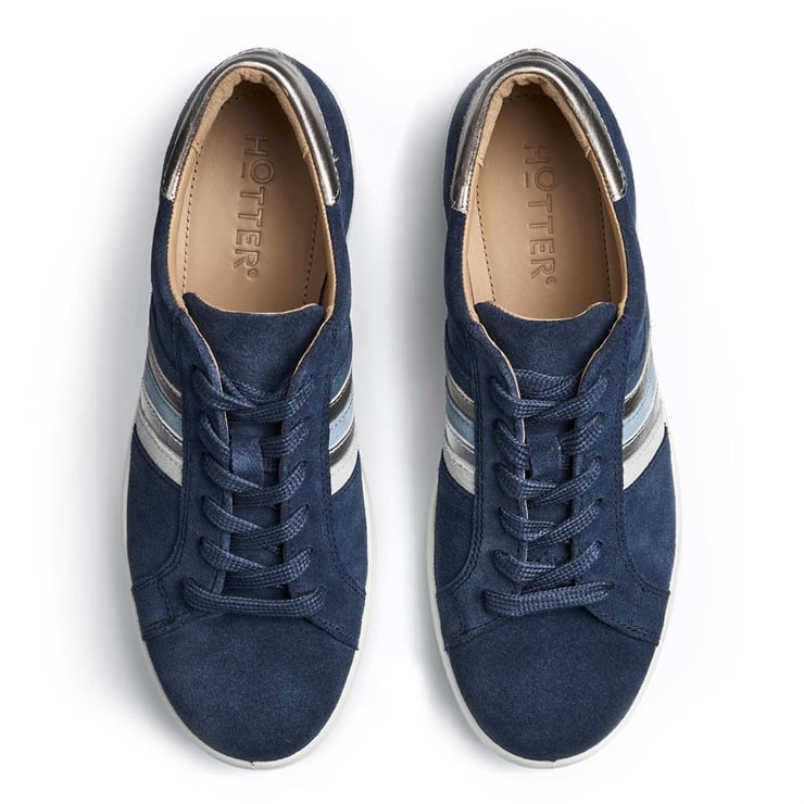 Hotter Switch Trainers Blue Multi