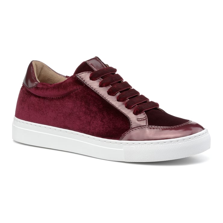 Hotter Sylvie Trainers Wine