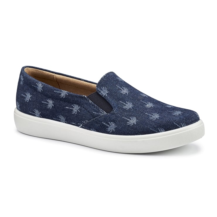 Hotter Tara Trainers Denim Palms