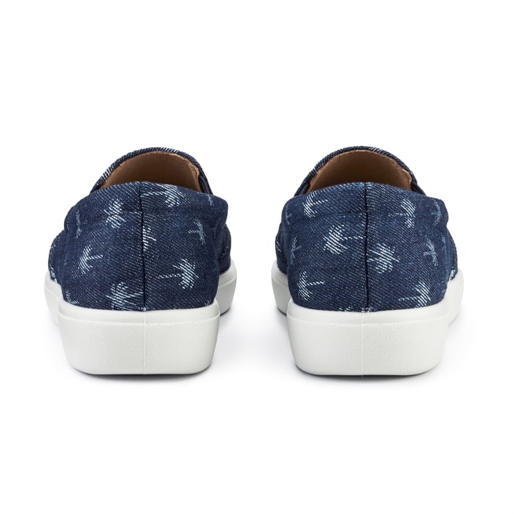 Hotter Tara Trainers Denim Palms