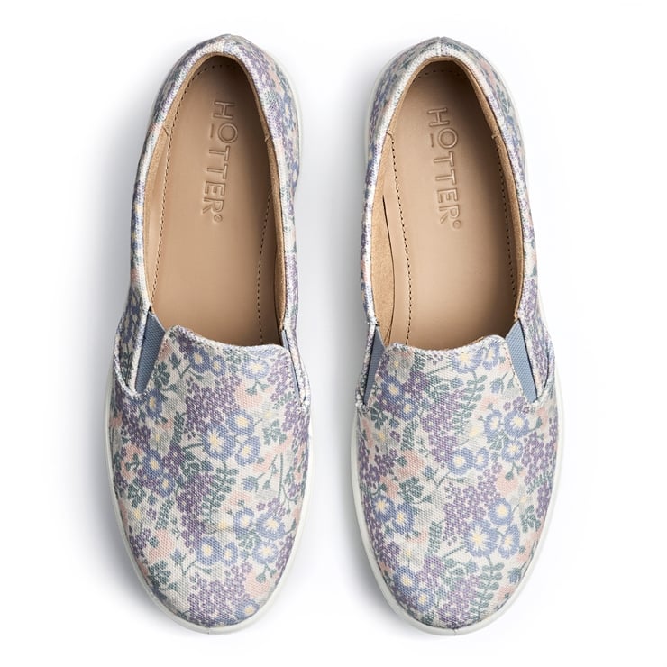 Hotter Tara Trainers Pastel Floral