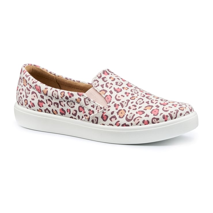 Hotter Tara Trainers Pink Leopard