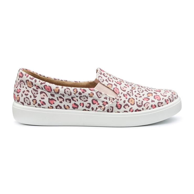 hotter Tara Trainers Pink Leopard