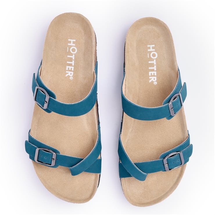 Hotter Tessa Sandals Cobalt Blue