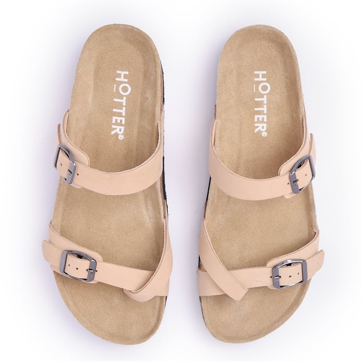 Hotter Tessa Sandals Light Taupe