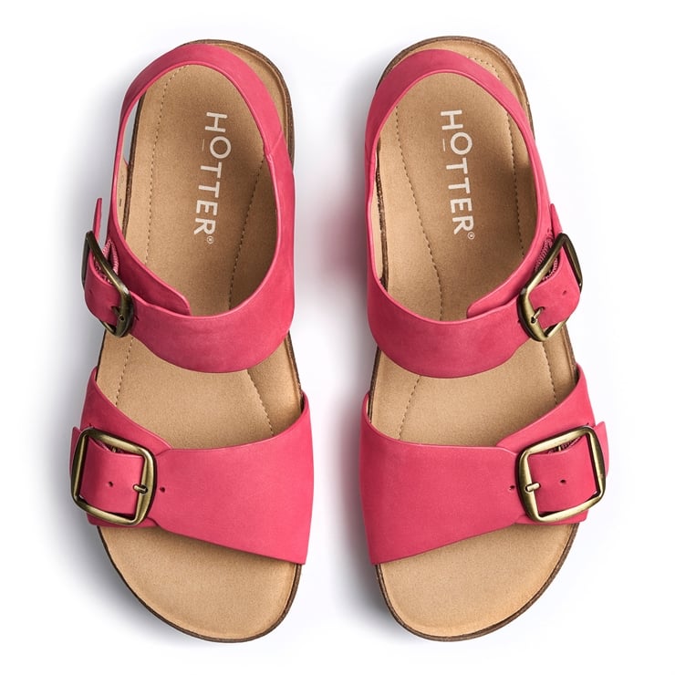 Hotter Tourist II Sandals Sunset Coral